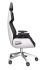 ThermalTake ARGENT E700 Real Leather Gaming Chair - Glacier White (Designed by Studio F. A. Porsche)
